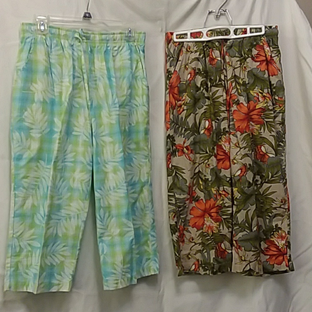 2 pair print capri